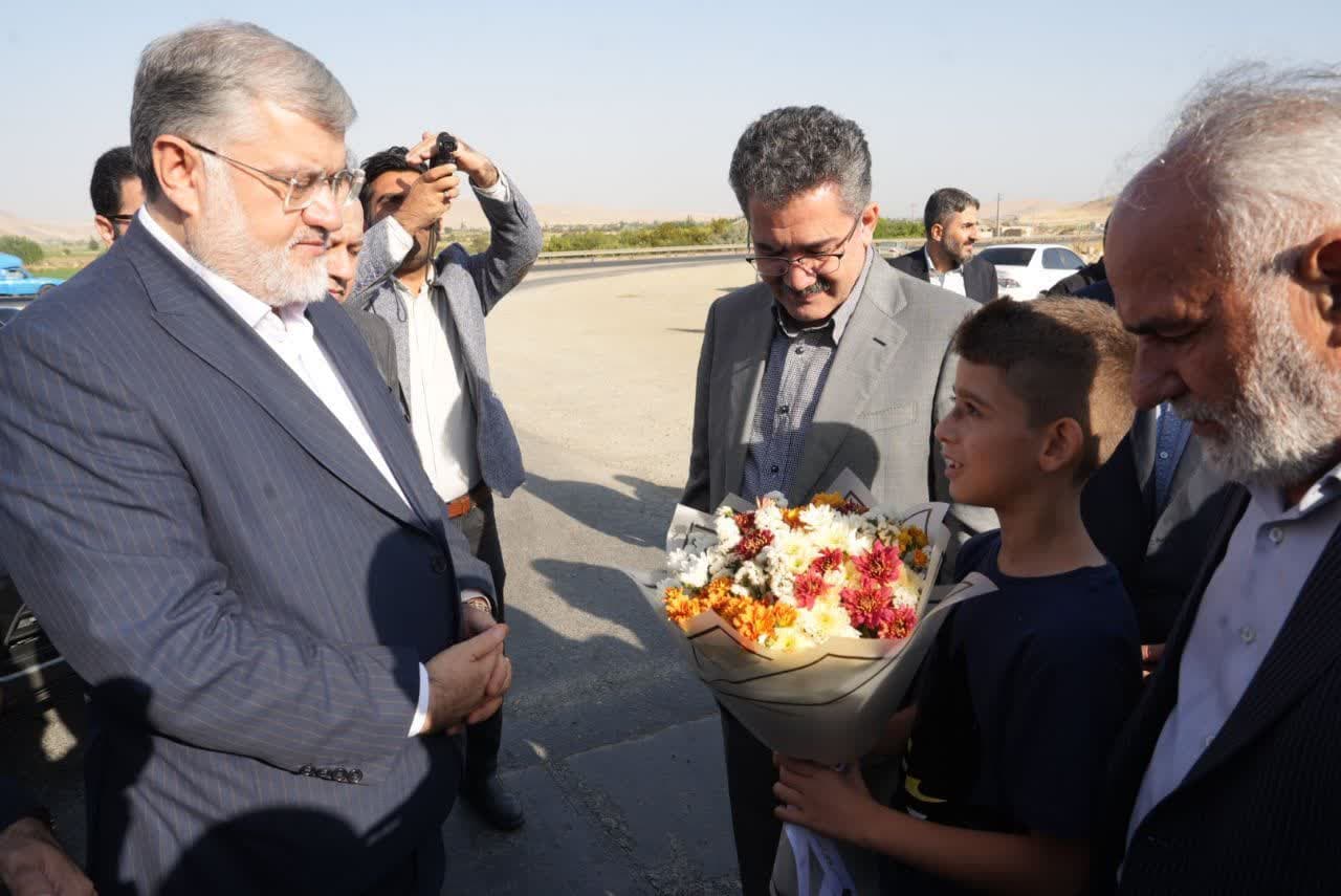 استاندار آذربایجان‌غربی وارد شهرستان بوکان شد