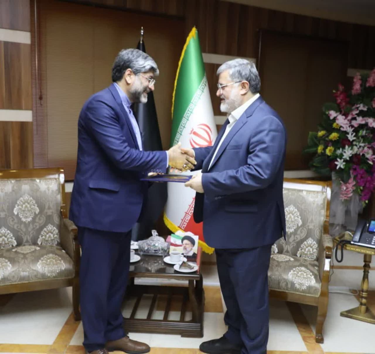 دیدار رئیس کل دادگستری استان با استاندار آذربایجانغربی + تصاویر