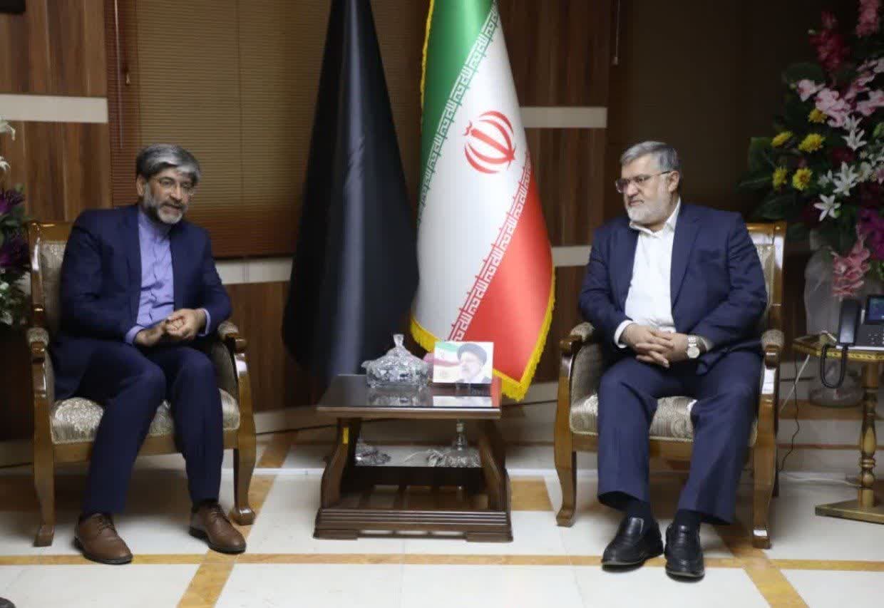 دیدار رئیس کل دادگستری استان با استاندار آذربایجانغربی + تصاویر