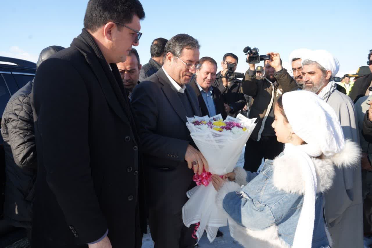 استاندار آذربایجانغربی وارد شهرستان شوط شد + تصاویر