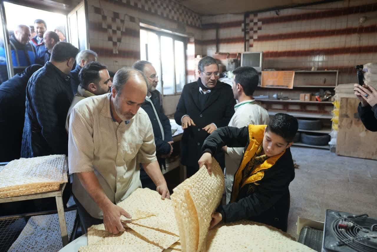 آلبوم تصویری / بازدید میدانی استاندار آذربایجانغربی از برف روبی در منطقه اسلام آباد ارومیه