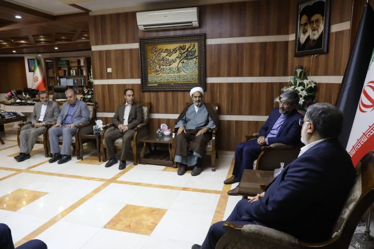 دیدار رئیس کل دادگستری استان با استاندار آذربایجانغربی + تصاویر