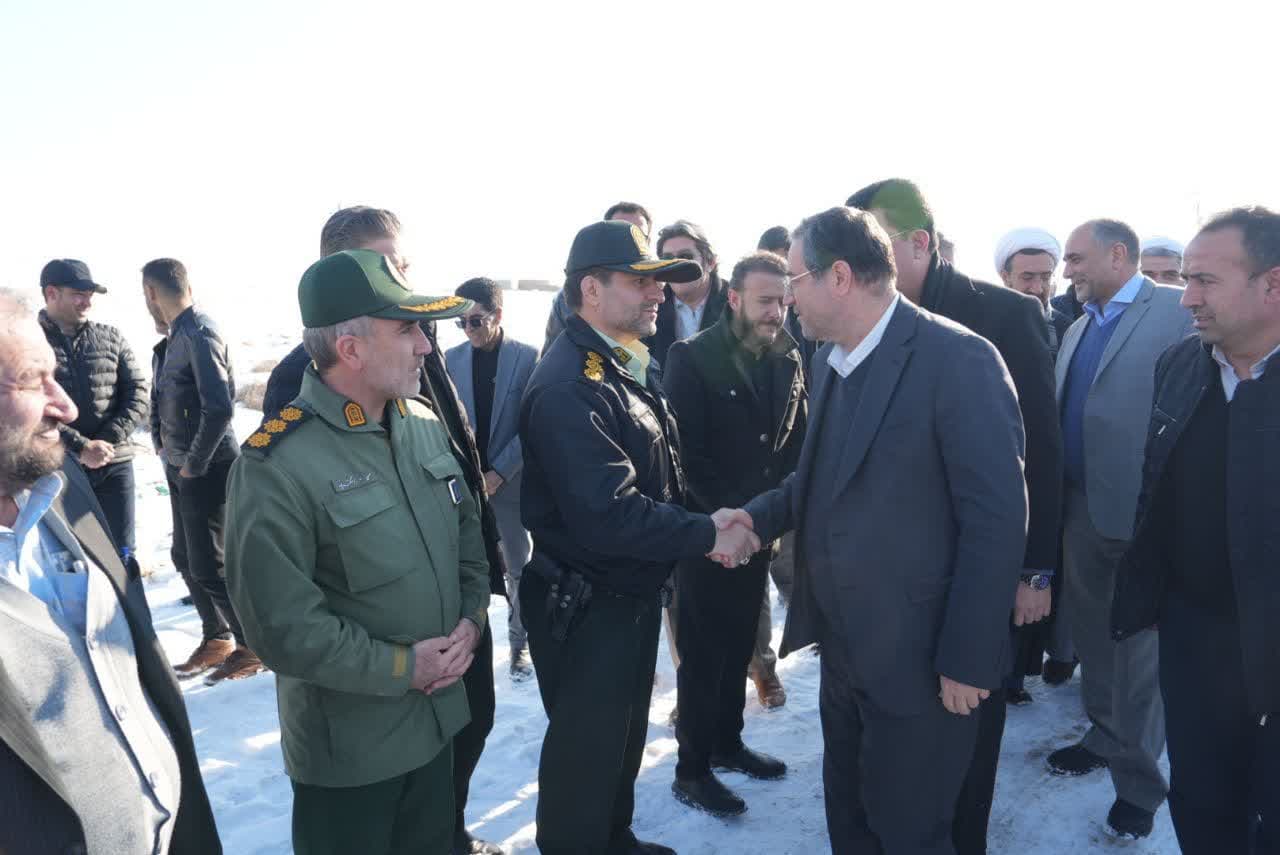 استاندار آذربایجانغربی وارد شهرستان شوط شد + تصاویر