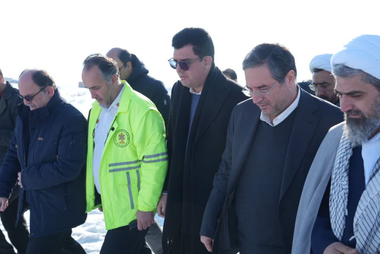 استاندار آذربایجانغربی وارد شهرستان شوط شد + تصاویر